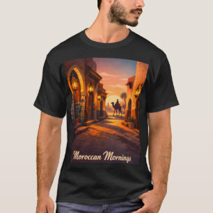 Camiseta Viagens Vintage Marrocos - Manhãs Marroquinas
