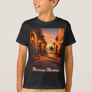 Camiseta Viagens Vintage Marrocos - Manhãs Marroquinas