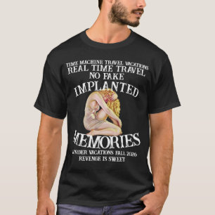 Camiseta ViagensMemóriasMáquina do Tempo Assassinato