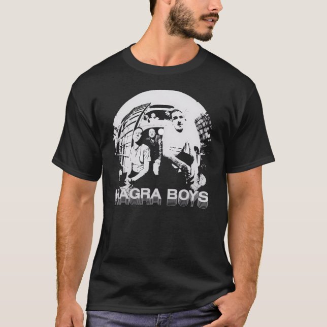 Camiseta Viagra Boys Postam Punk Shack Sebastian Murph (Frente)