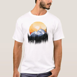 Camiseta Viajando em montanhas