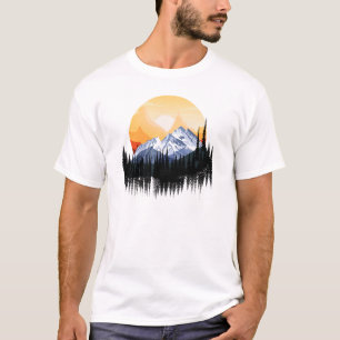 Camiseta Viajando em montanhas