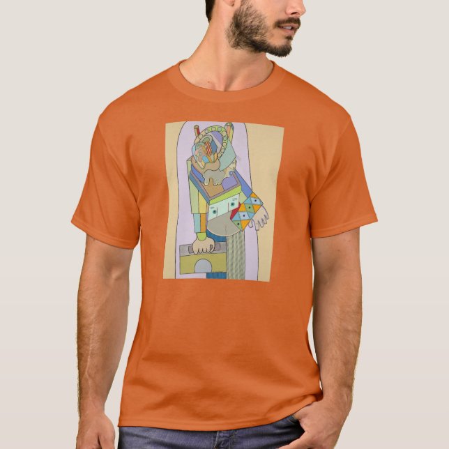 Camiseta "Viajando em" por Ruchell Alexander (Frente)