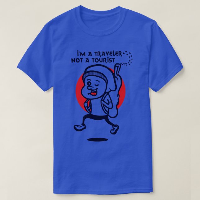 Camiseta Viajante (Frente do Design)