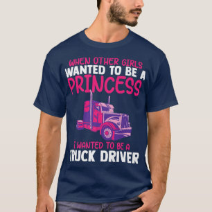 Camiseta Viajante feminino de caminhoneiros Hauler Transpor