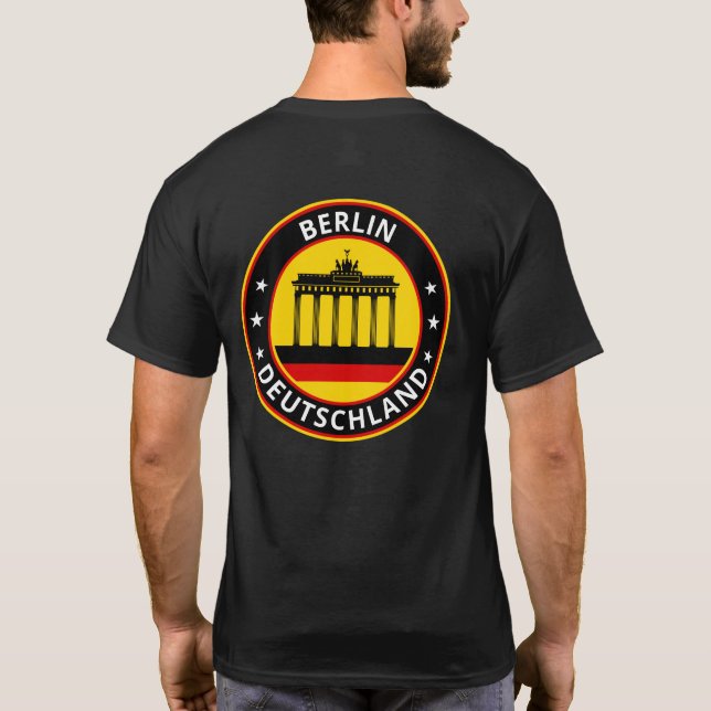 Camiseta Viajante global - 'Cidade', Alemanha | Alemanha T- (Verso)
