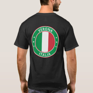 Camiseta Viajante Global - Cidade, Itália (Editar)