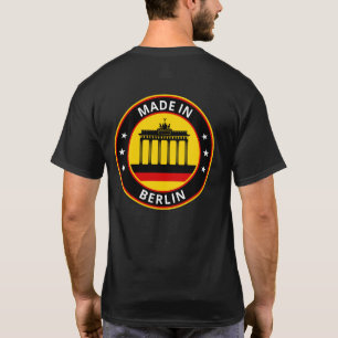 Camiseta Viajante Global - Feito em Alemanha Alemanha