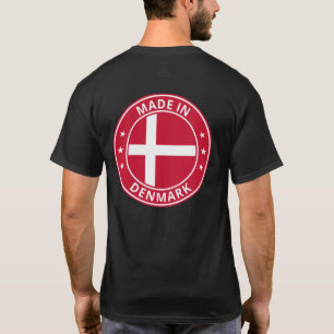 Camiseta Viajante Global - Feito Em Danmark Dinamarca (Ed