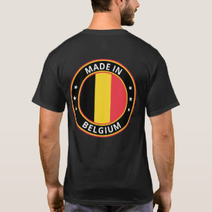 Camiseta Viajante Global - Feito Na Bélgica