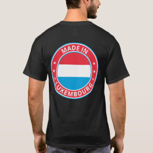 Camiseta Viajante Global - Feito No Luxemburgo