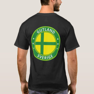 Camiseta Viajante Global - Gutland, Sverige Suecia (Edita
