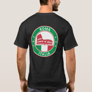 Camiseta Viajante Global - Roma, Itália (Editar)