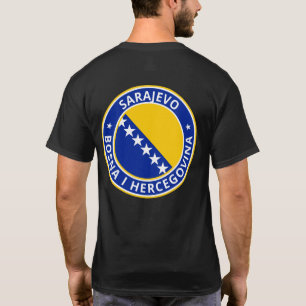 Camiseta Viajante global - Sarajevo, Bosna i Hercegovina