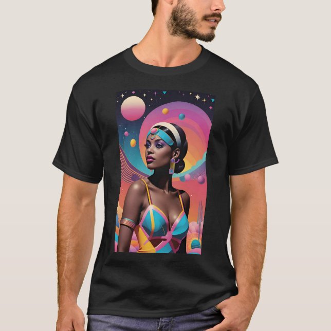Camiseta Viajante para Horizontes Distantes e Céus Estranho (Frente)