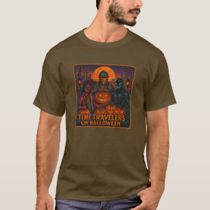 Camiseta Viajantes no Tempo no Halloween