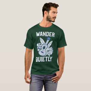 Camiseta Viajar Silenciosamente Sozinho
