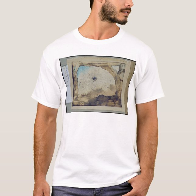Camiseta Vianden com uma Web de aranha (Frente)