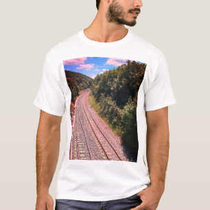 Camiseta Vias do comboio