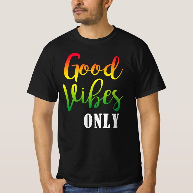 Camiseta Vibas Boa Apenas Raízes Rasta Reggae (Frente)