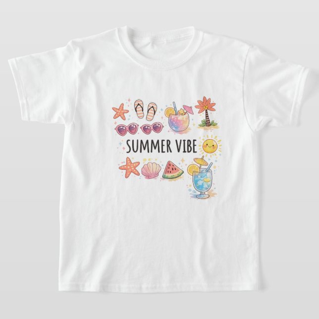 Camiseta Vibe Fofo de Verão (Postura )