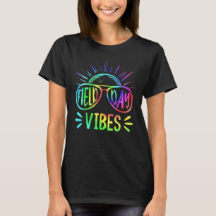 Camiseta VIBES 2023 Professores Crianças Groovy Tie Dye