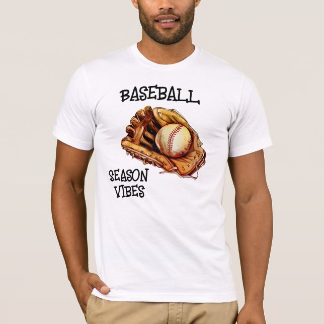 Camiseta Vibes da Estação do Baseball (Frente)