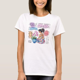 Camiseta Vibes de Amor Próprio | Estética de Empoderamento