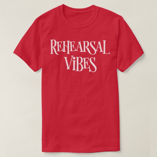Camiseta Vibes de ensaio (Frente do Design)