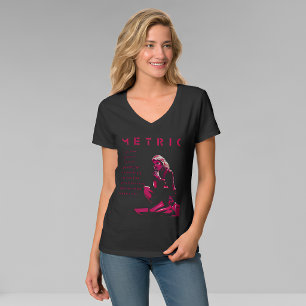 Camiseta Vibes de Indie Rock: Letra da Banda Metric Emily H