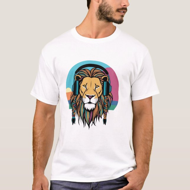 Camiseta vibes de leão (Frente)