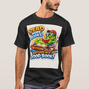 Camiseta Vibes de Leitor: Leia Mais, Estrese Menos