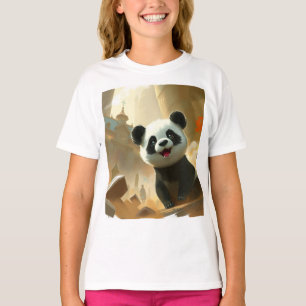 Camiseta Vibes de Panda Fofo