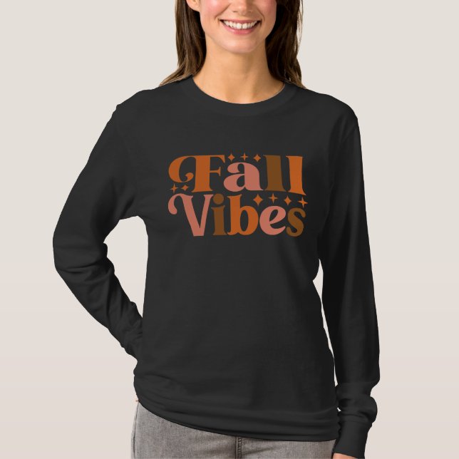 Camiseta Vibes de queda (Frente)