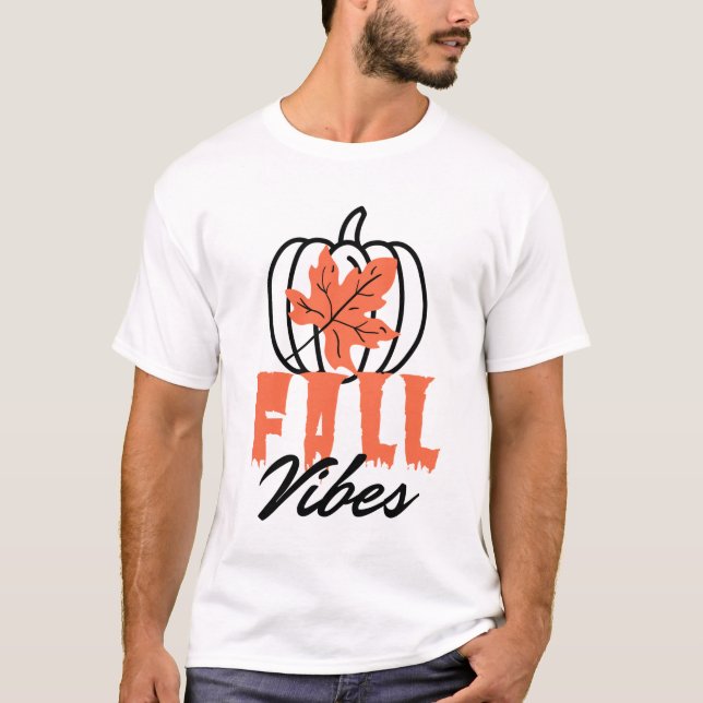 Camiseta Vibes de queda (Frente)