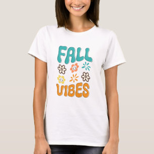 Camiseta Vibes de Queda Mulheres