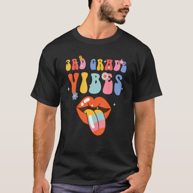 Camiseta Vibes Do 3º Grau Voltam Para O Ensino Escolar (Frente)