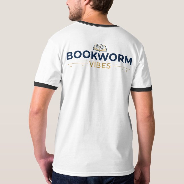 Camiseta Vibes do Bookworm (Verso)