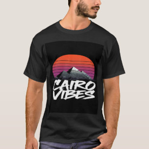 Camiseta Vibes do Cairo Antigo Estilo Egípcio Atemporal