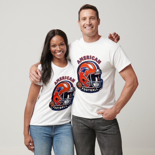 Camiseta Vibes do Dia de Jogo All-American - Estilo de Capa (Unissex)