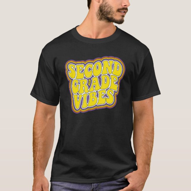 Camiseta Vibes Do Segundo Grau Voltando Ao segundo Da Escol (Frente)