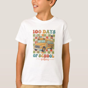 Camiseta Vibes dos 100 Dias de Escola