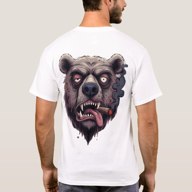 Camiseta Vibes Legais do Urso Smokey (Verso)