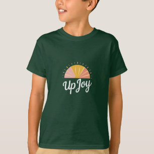 Camiseta Vibes Positivos Tee Gráfico de Sol