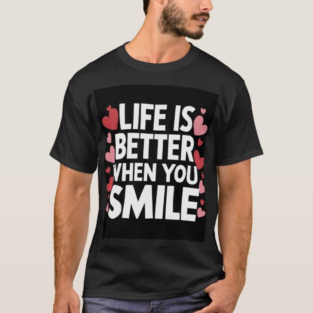 Camiseta Vibes Positivos, Tee Men (Frente)