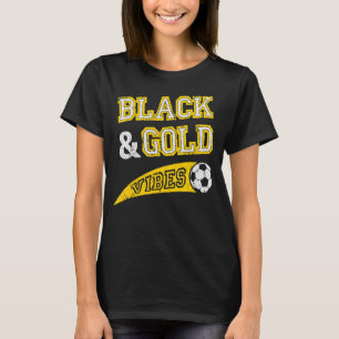 Camiseta Vibes Pretos e Dourados Vibes - Ventilador da Equi