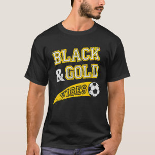 Camiseta Vibes Pretos e Dourados Vibes - Ventilador da Equi