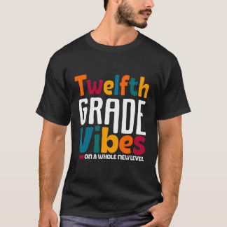 Camiseta Vibes Vintage, 12º ano Equipe Escolar 12