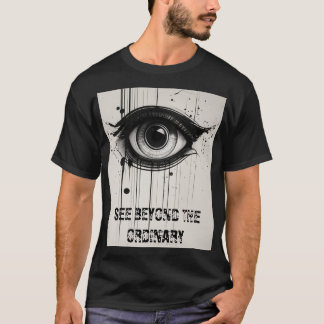 Camiseta "Vibes Visionários: O Olho Abstrato"