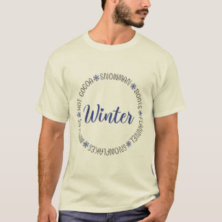 Camiseta Víblias de inverno - Estação Cozy
